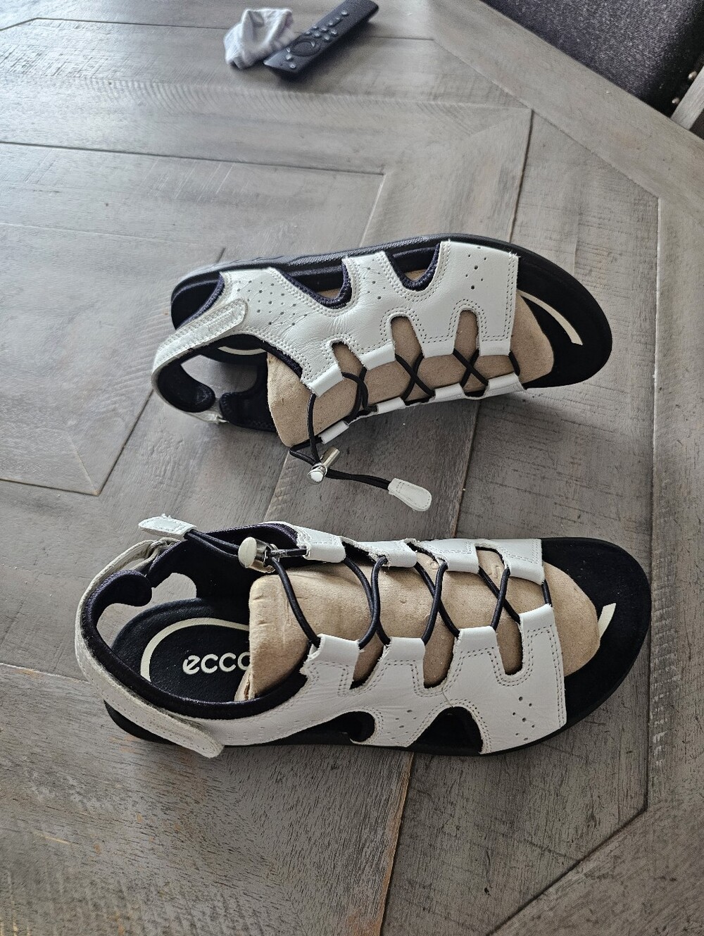 ECCO Offroad Roam Women's Leather Fisherman Sandal Size 8 - Picture 6 of 11